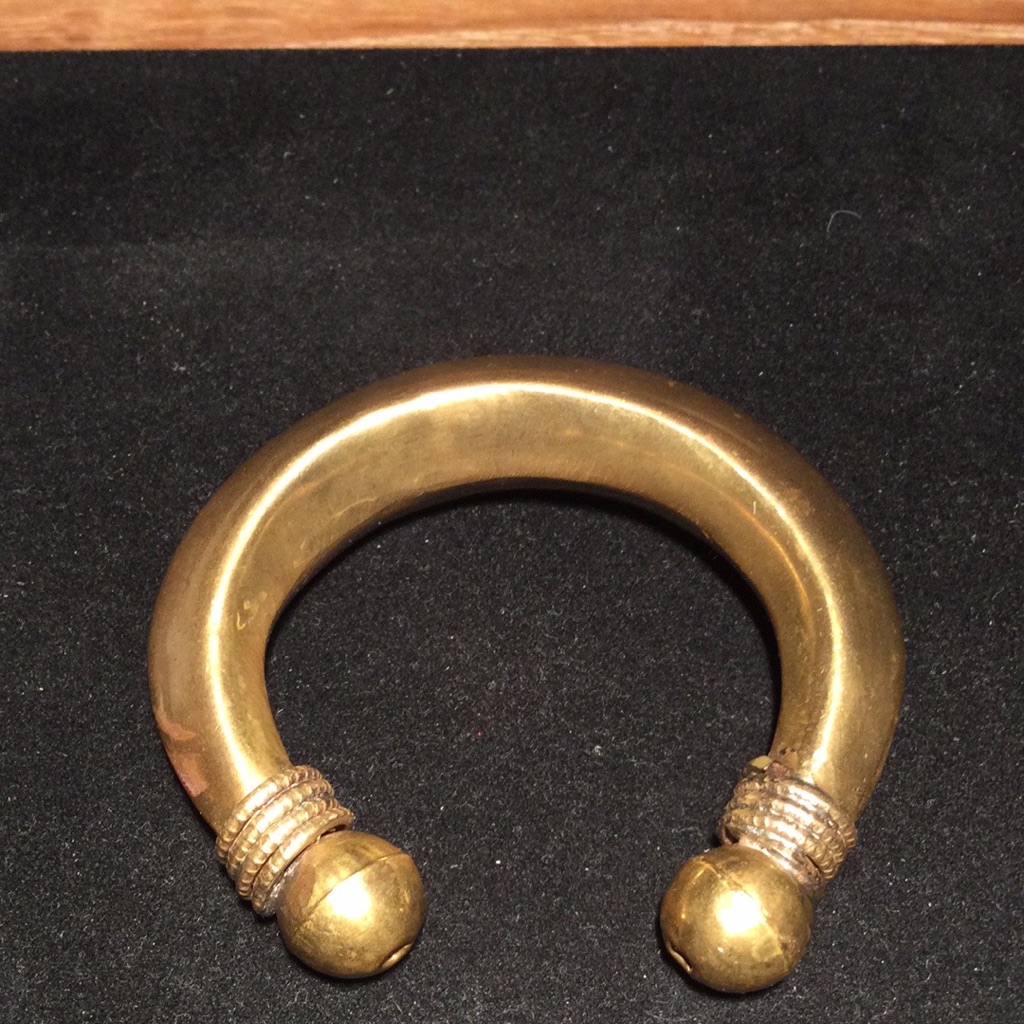 Gold Tone Bangle